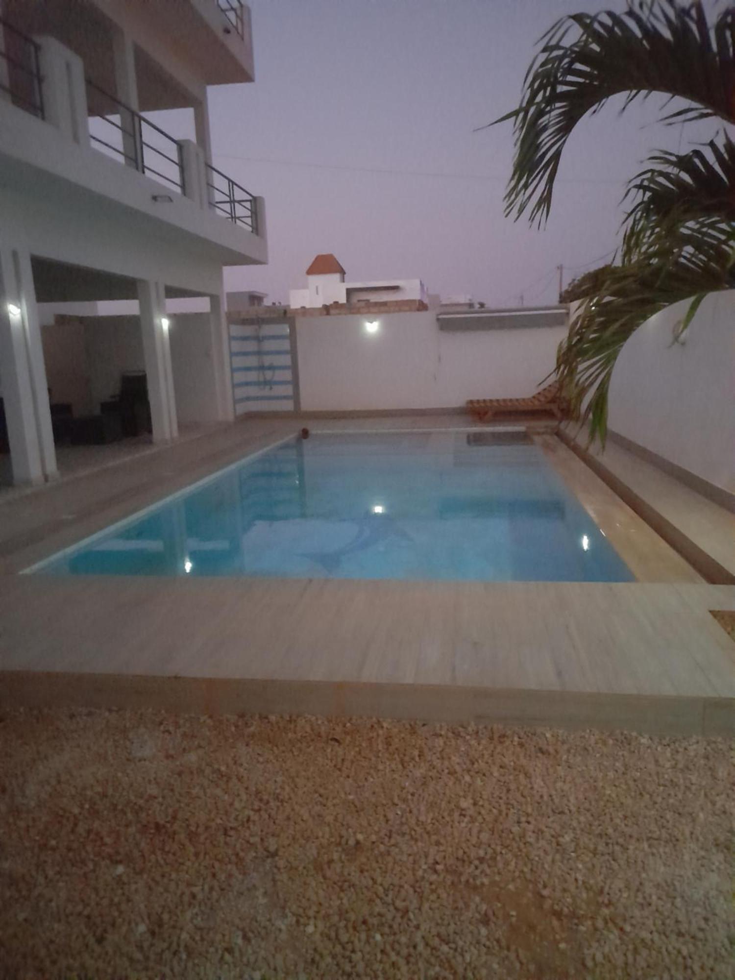 Maison D Hote La Dore Du Senegal Bas-De - Villa Somone Bagian luar foto