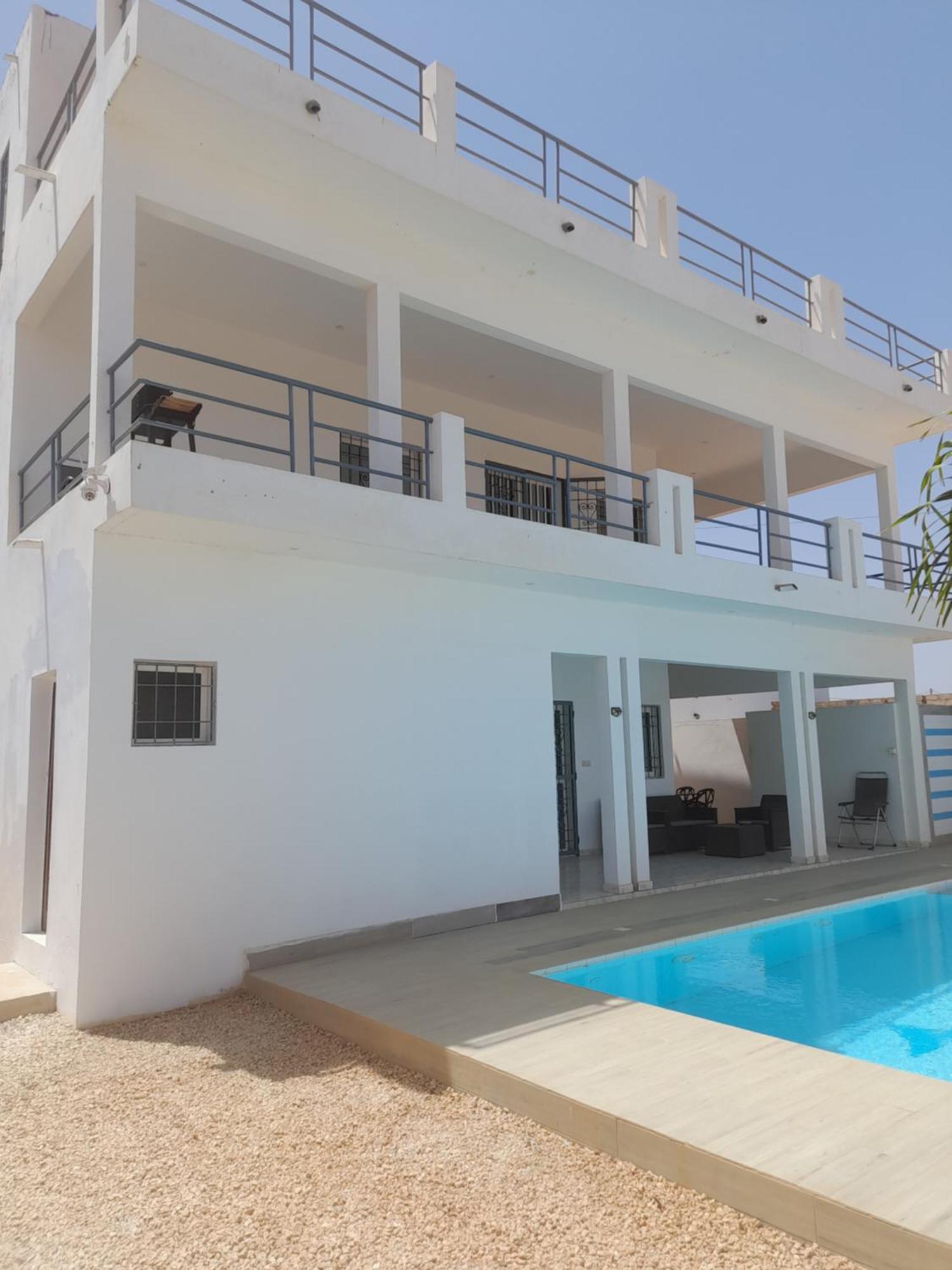 Maison D Hote La Dore Du Senegal Bas-De - Villa Somone Bagian luar foto